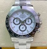 1:1 Best Copy Clean Factory Rolex Daytona Clean 4130 Chrono Watch 116500ln 904L Steel White 40mm